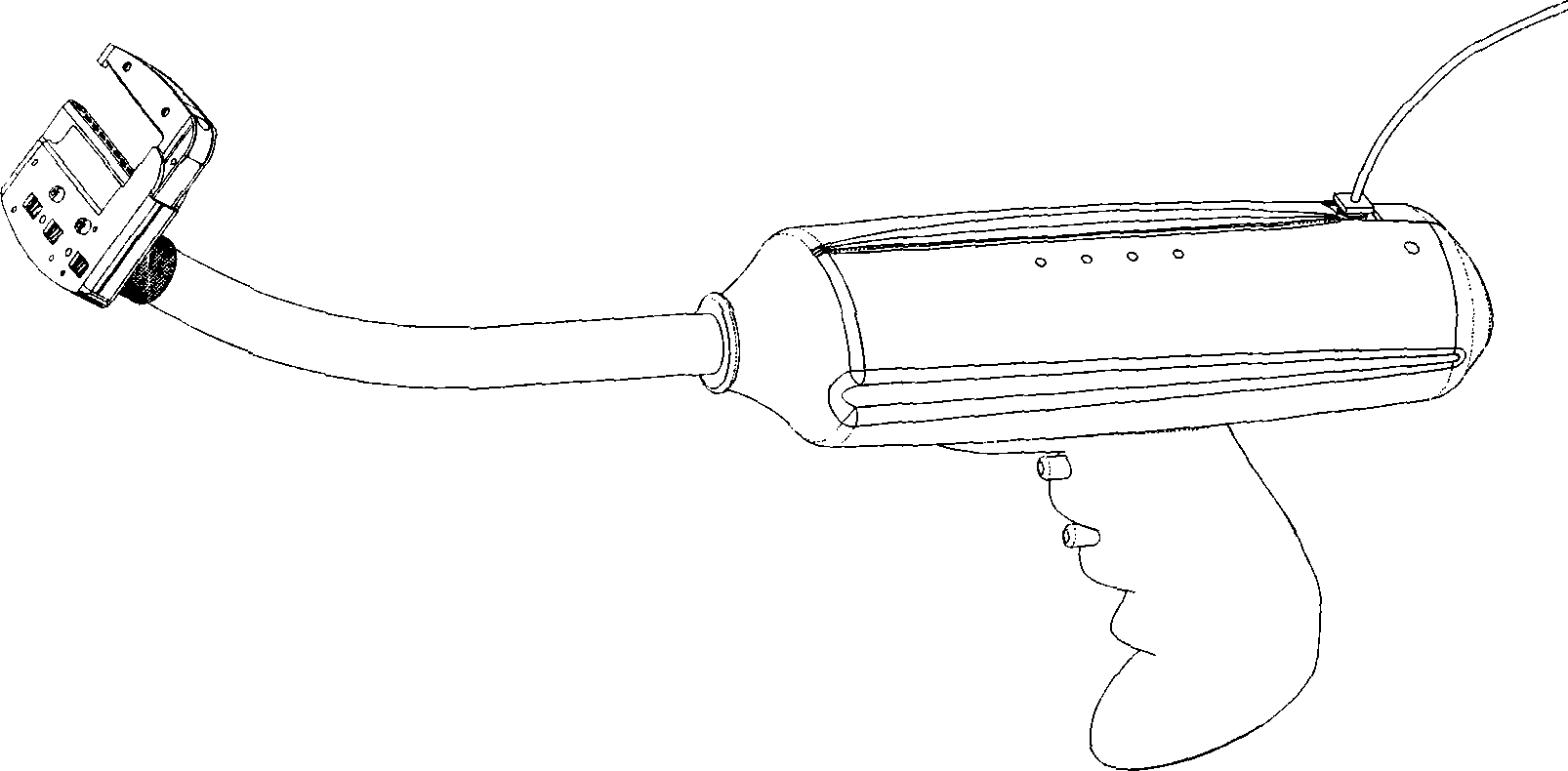 Control method and control device for electric surgery suture nail installing instrument