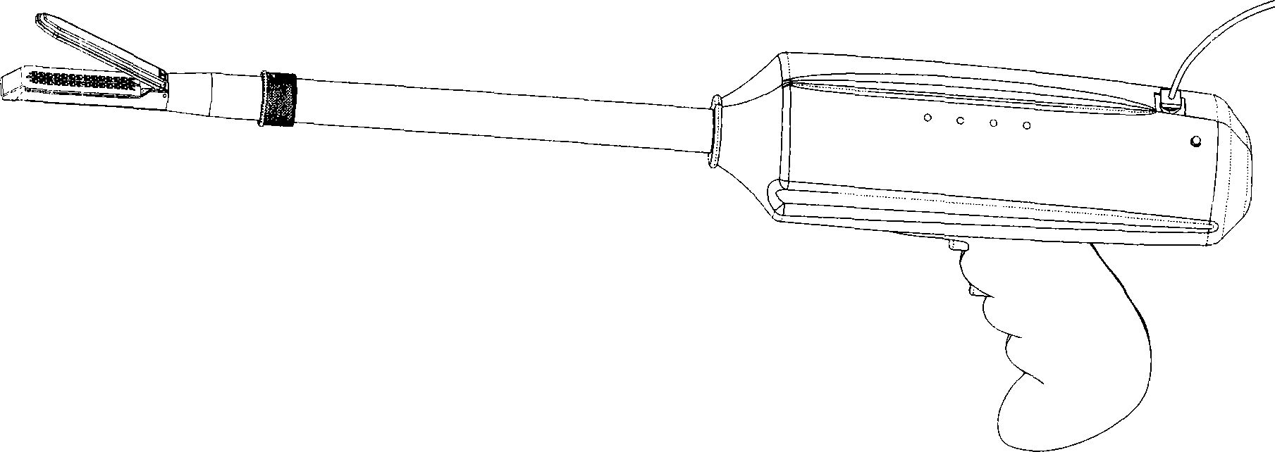 Control method and control device for electric surgery suture nail installing instrument