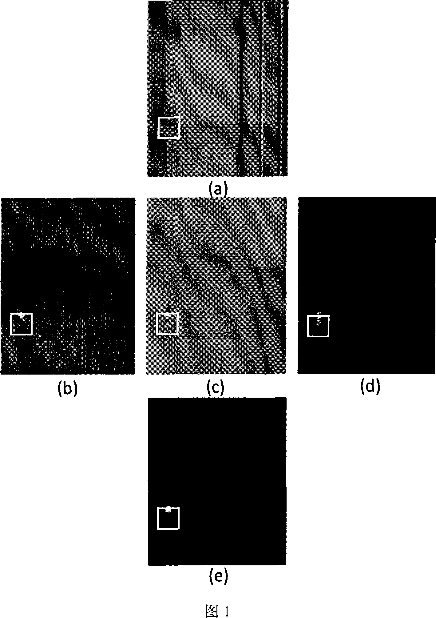 Row based weak target detection method in infra-red ray row detector image-forming