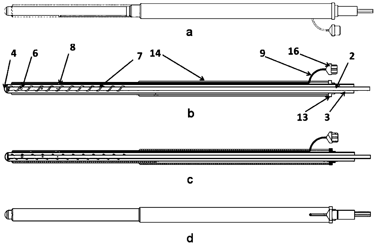 Cardiac surgery cryoprobe