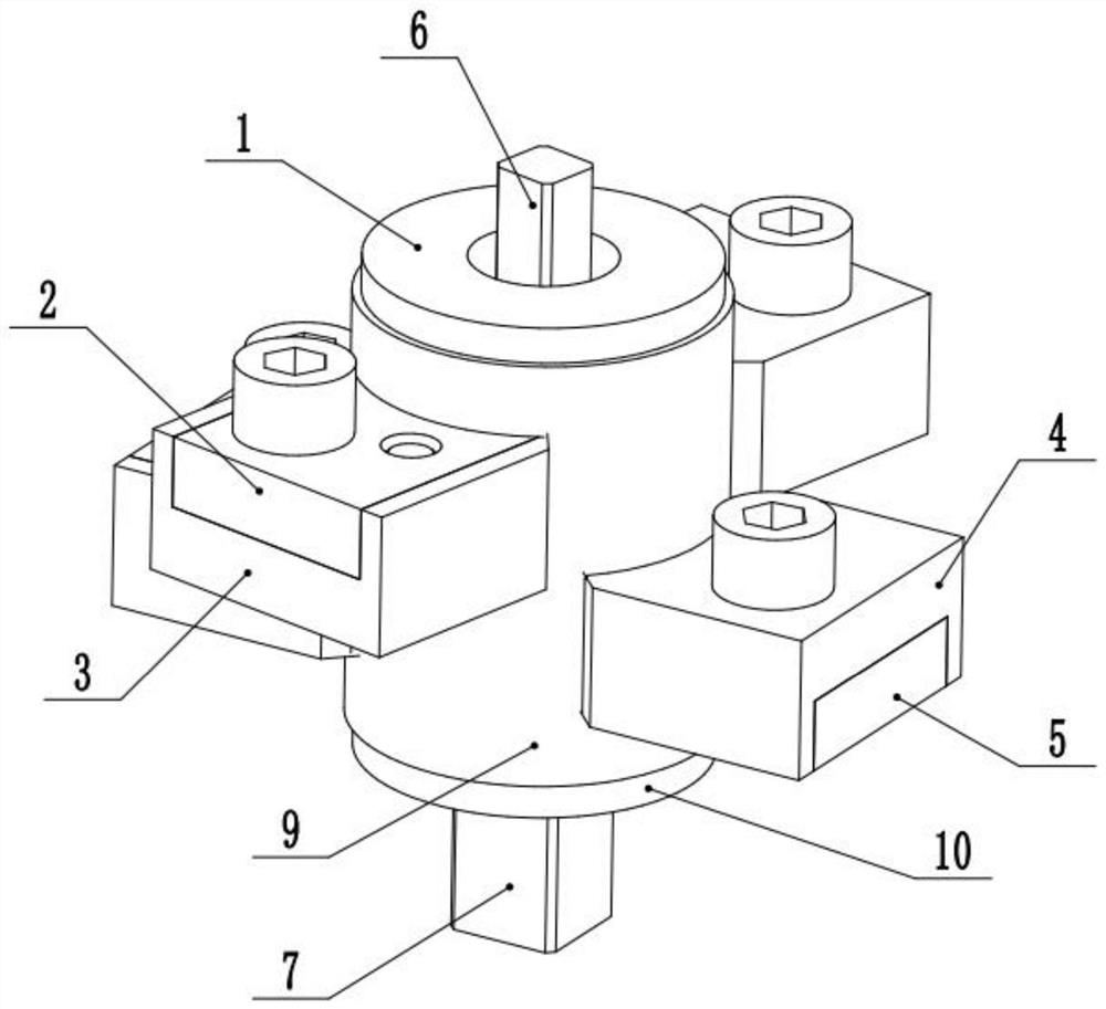 Pipe circumferential pure shearing loading method and device