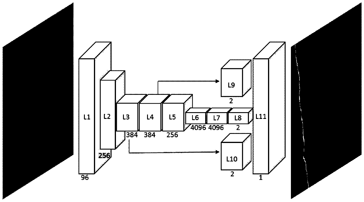 Deep learning-based rapid tunnel crack identification method