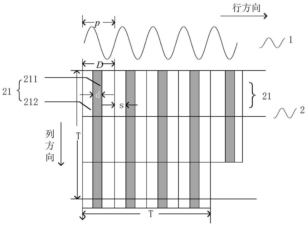 Single x-ray differential phase contrast image detection system