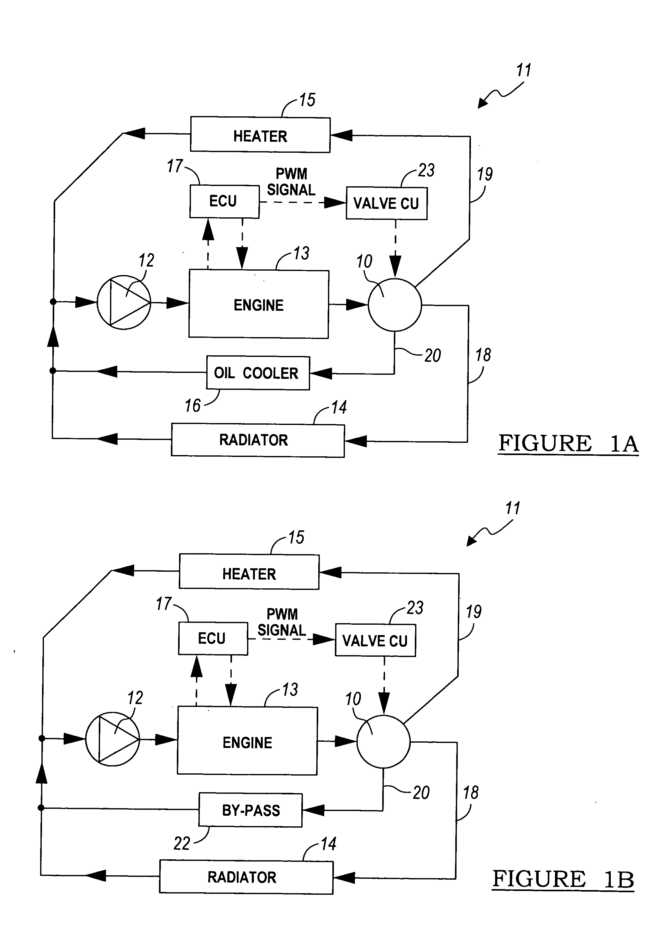 Engine cooling disc valve