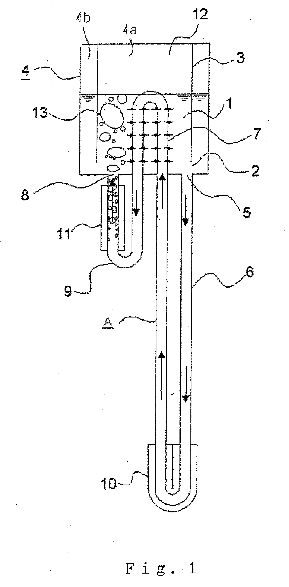 Vapor-lift pump heat transport apparatus