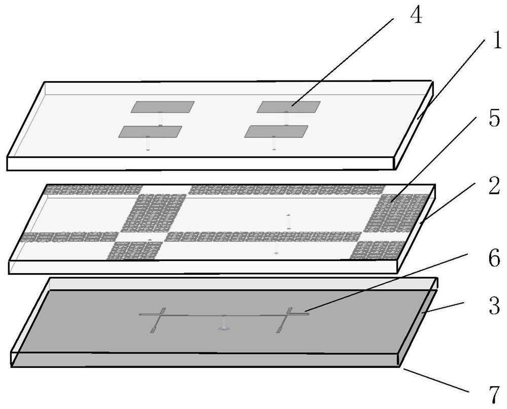 Broadband low-scattering microstrip array antenna based on coding metasurface