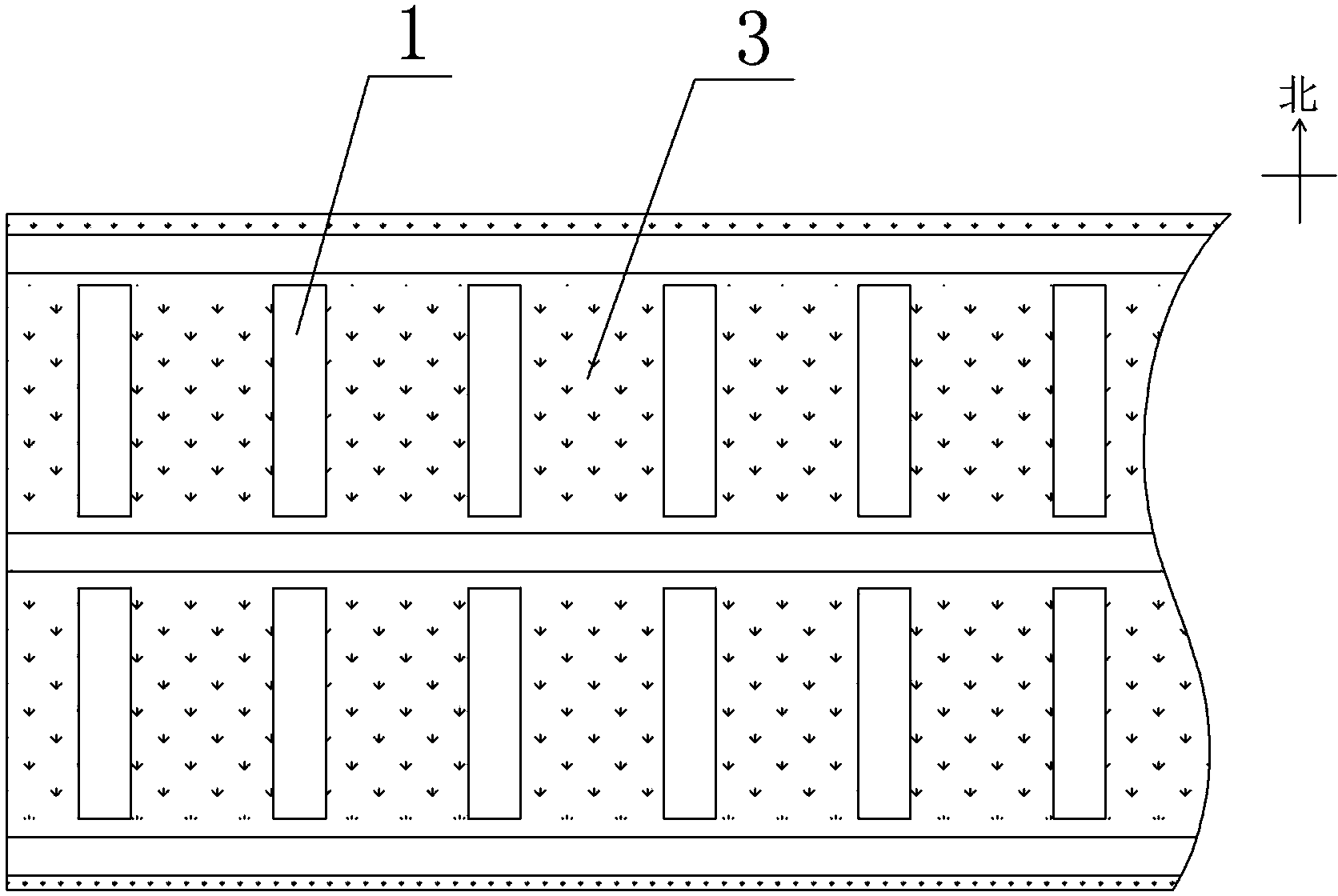 Healthy cattle farm and cattle raising method