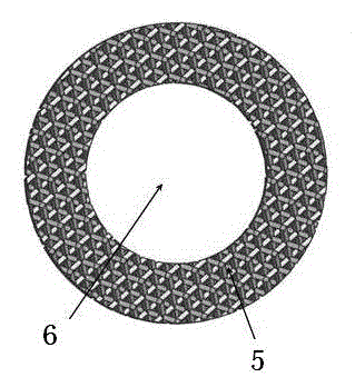 Three-layer integrated composite stent and transplanting method thereof