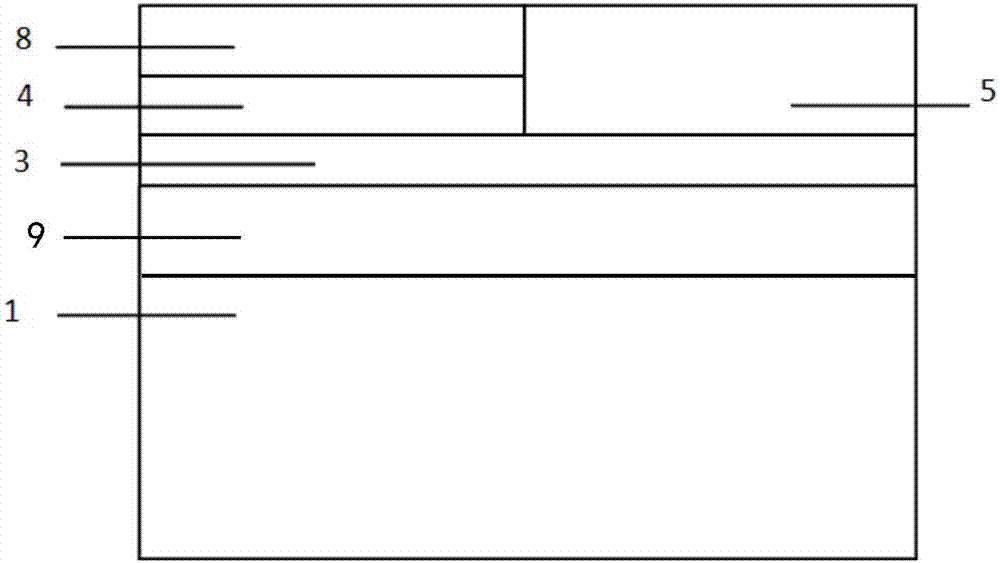 P-type buried layer covered superjunction lateral double diffused metal oxide semiconductor field effect transistor