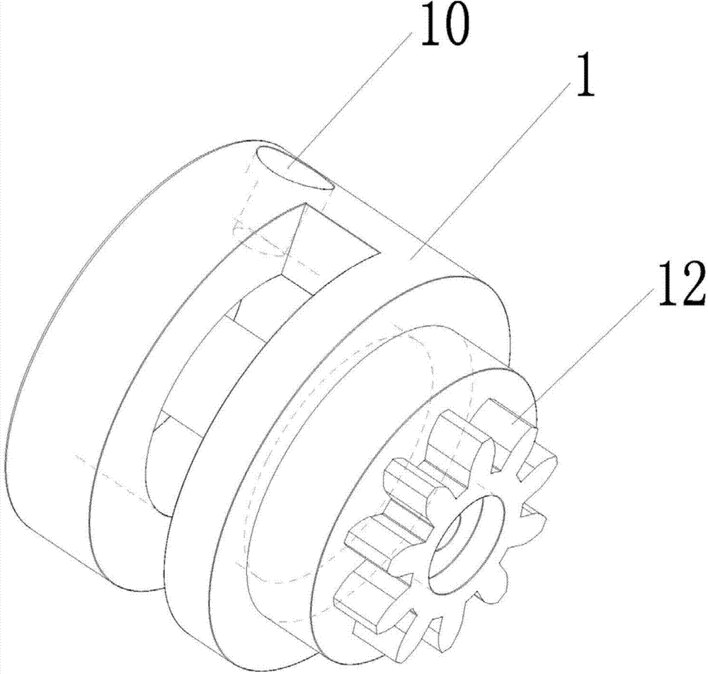 A main nozzle of an air-jet loom with continuously adjustable intake rotation and intake flow