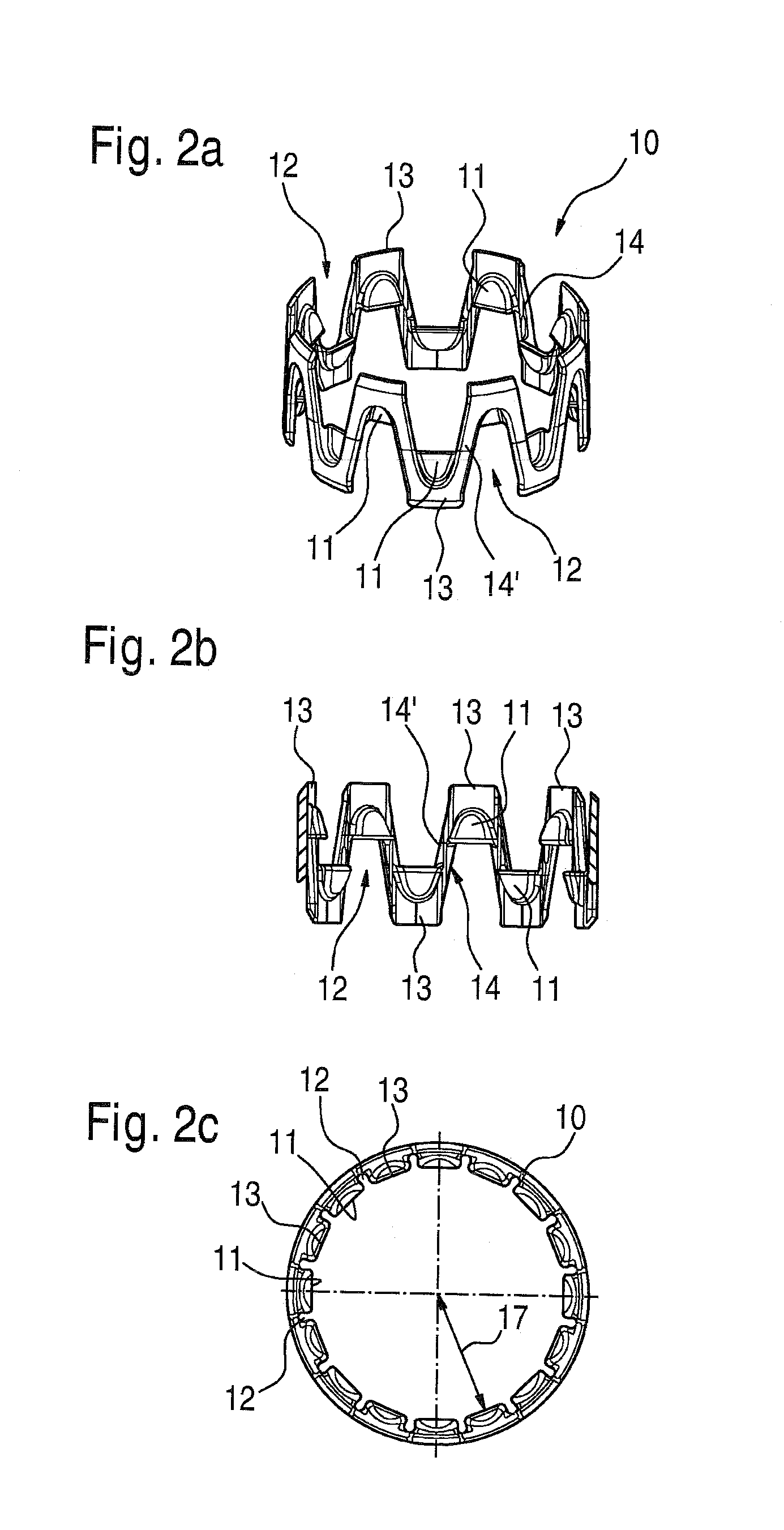 Claw pole generator and closure body for a claw pole generator