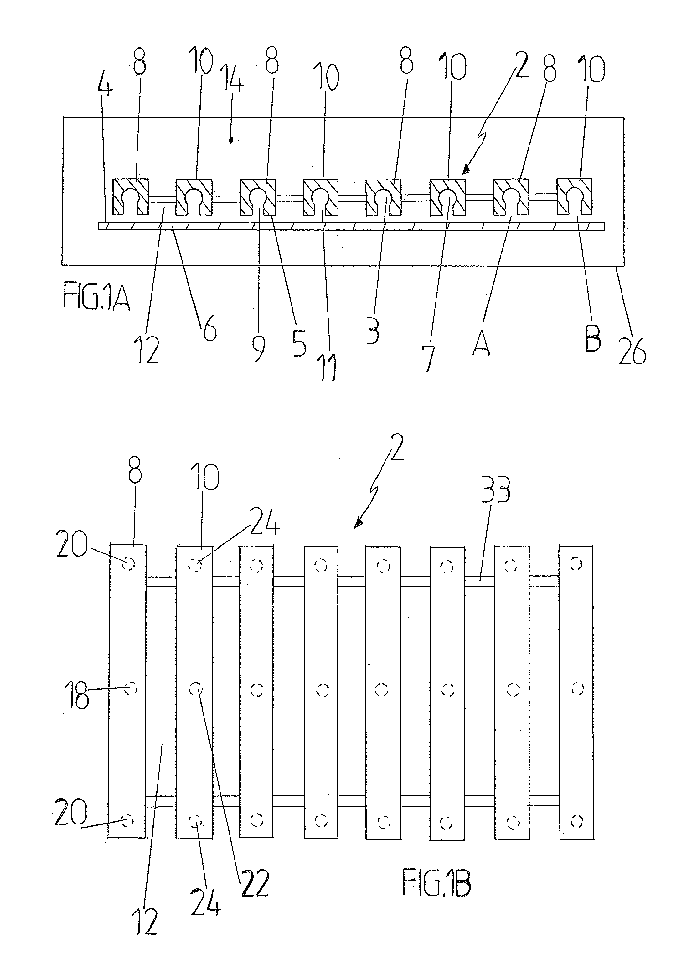 Nozzle head and apparatus