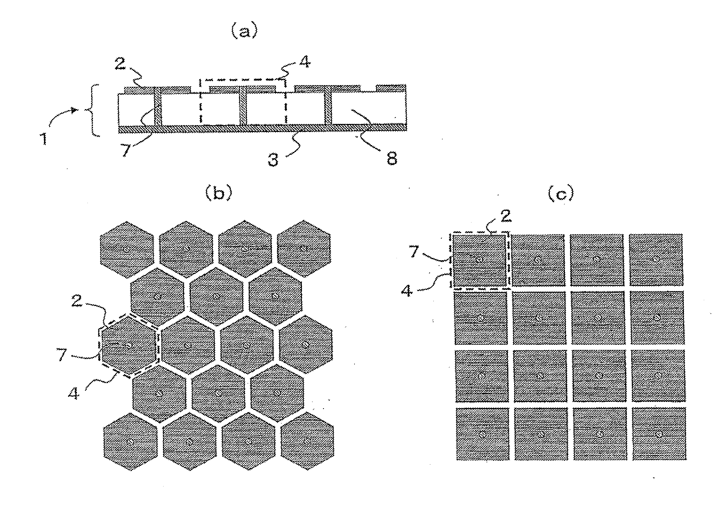 Electromagnetic band gap element, and antenna and filter using the same