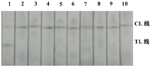 Fast detection kit of donkey-origin component in food and application thereof