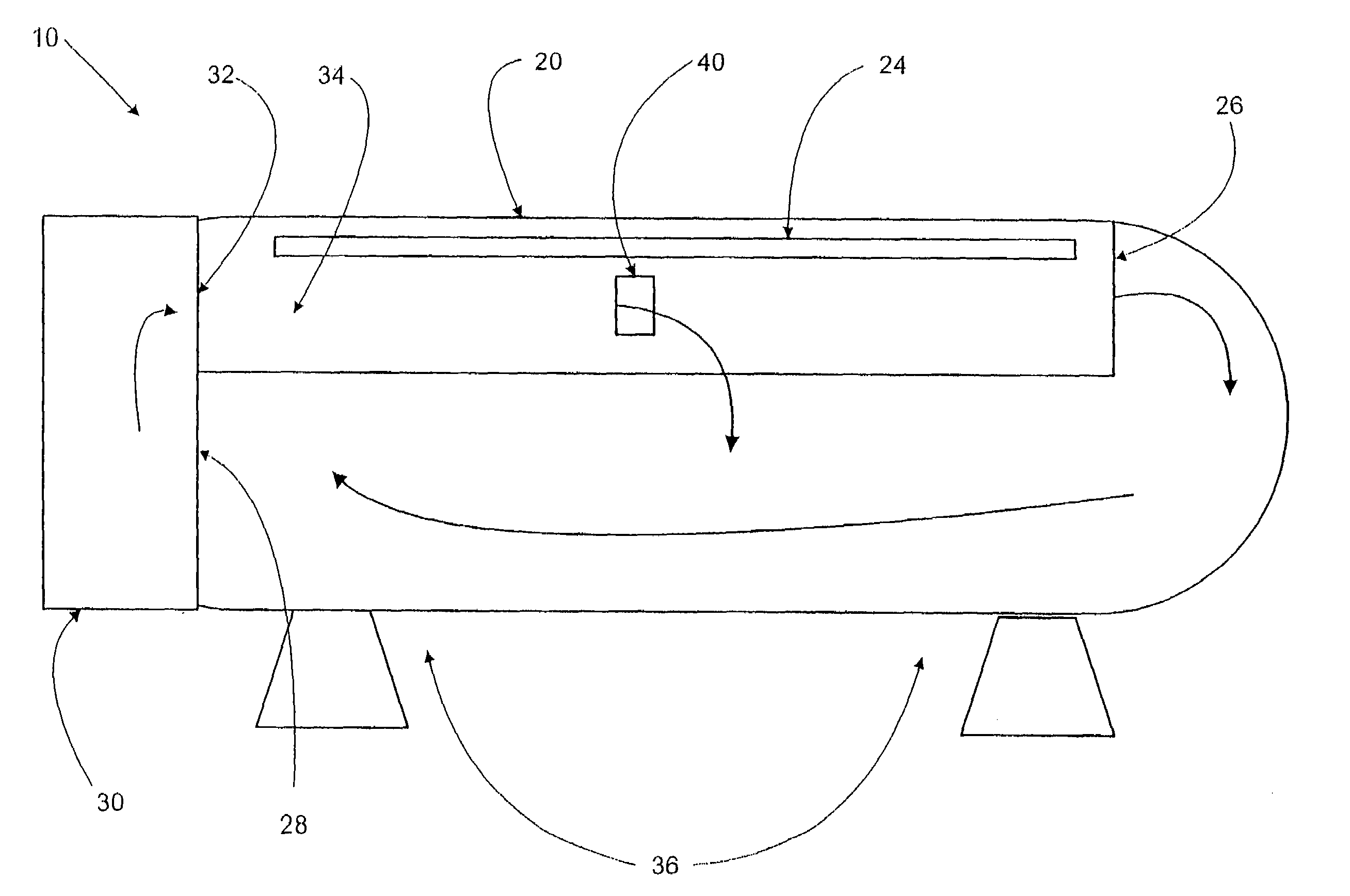 Autoclave for curing retreaded tires