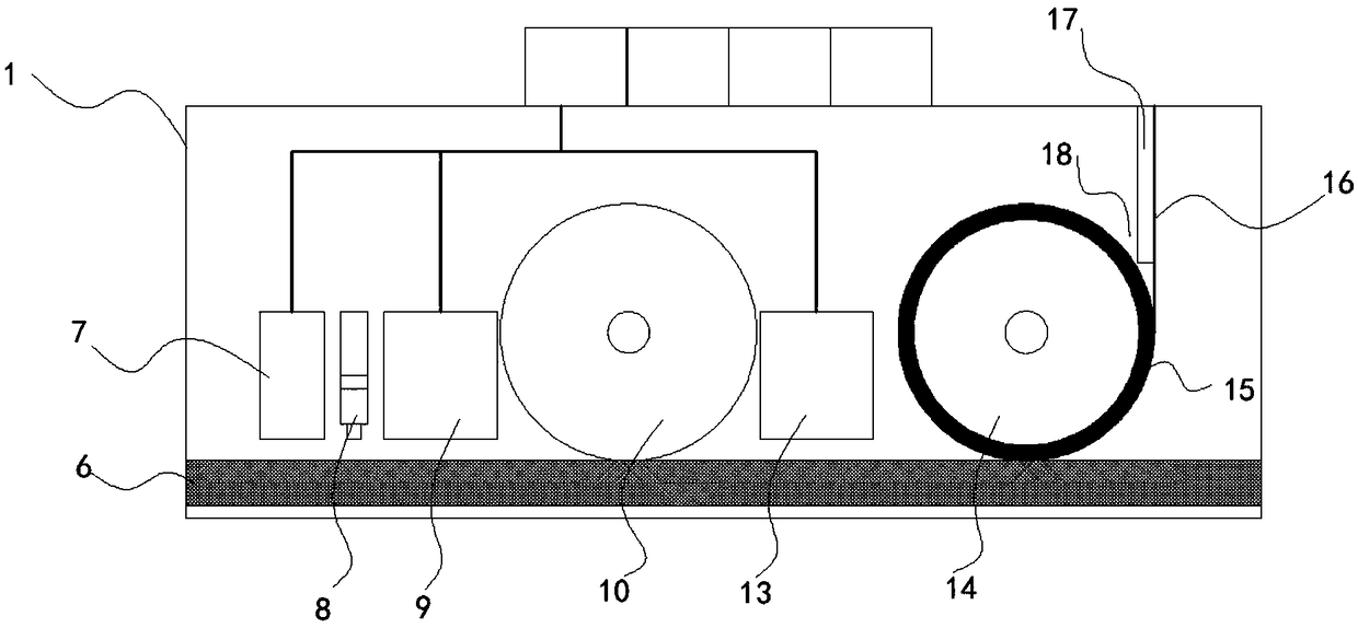 Cleaning equipment for solar cell panel