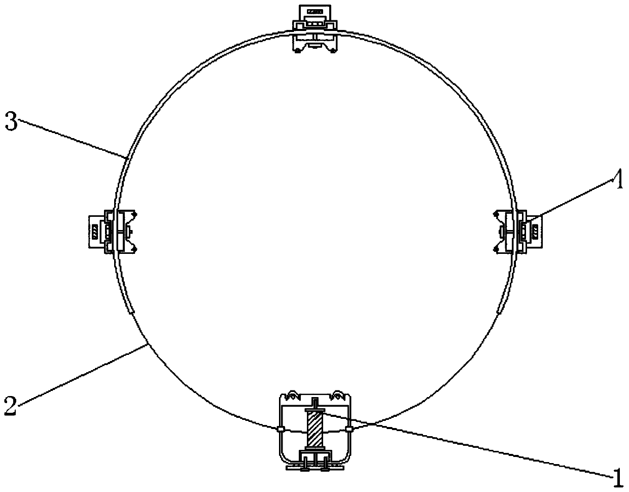 Workshop column reinforcement method and weld inspection device thereof