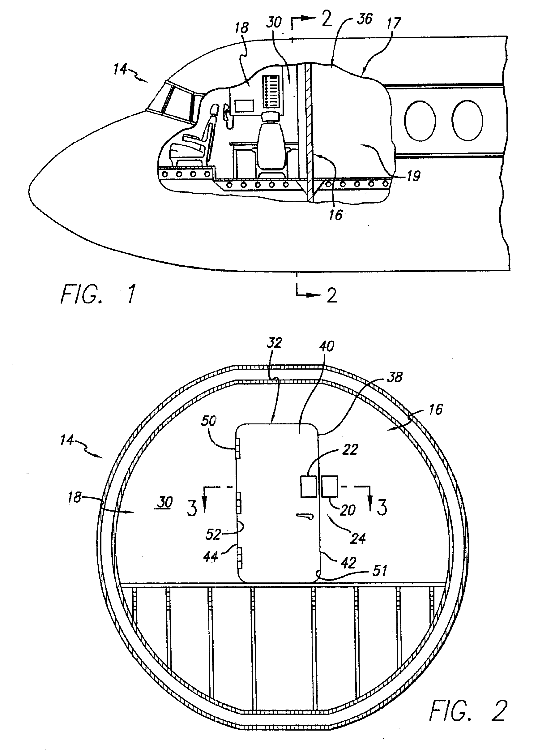 Pressure responsive blowout latch