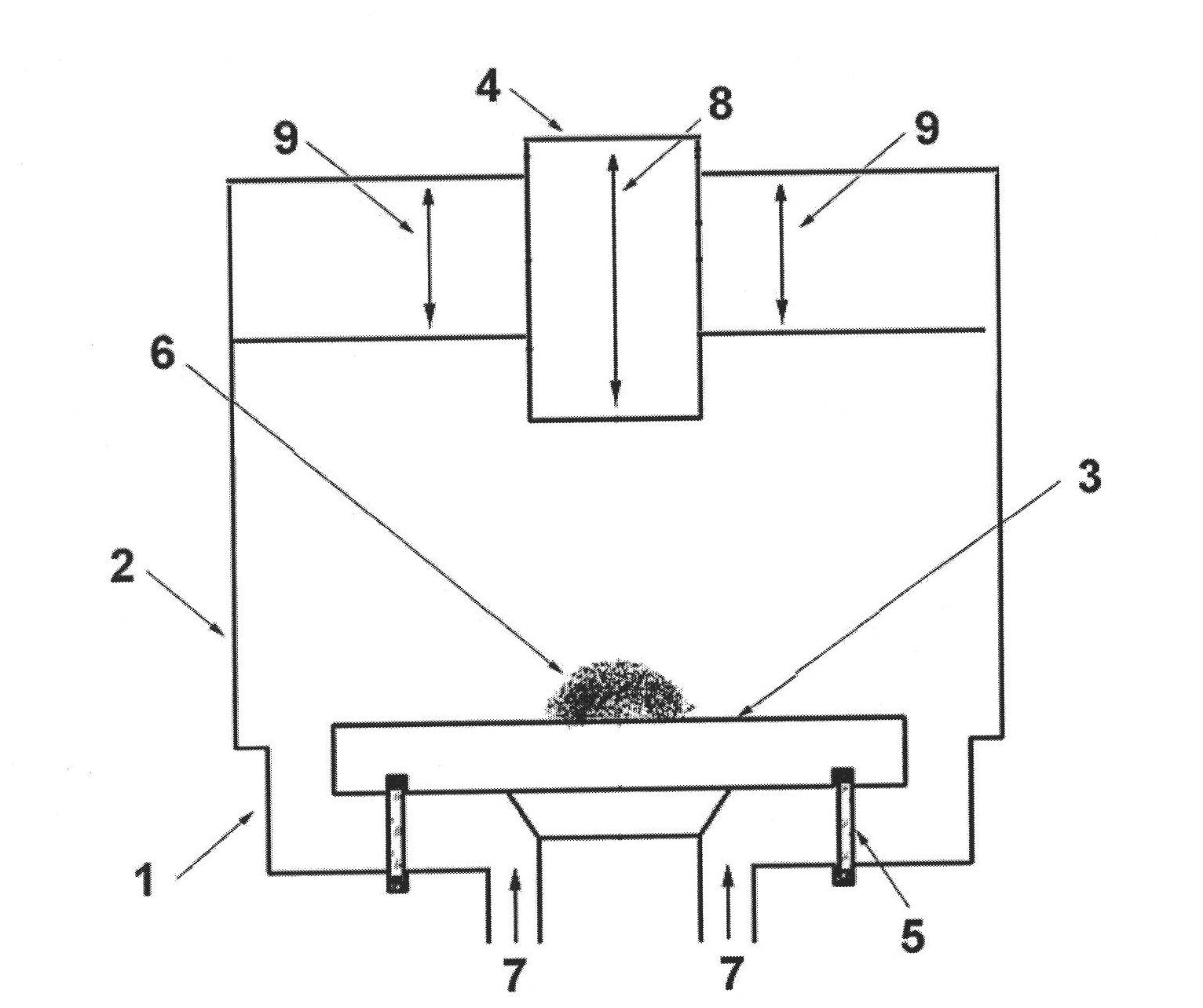 High power microwave plasma diamond film deposition device