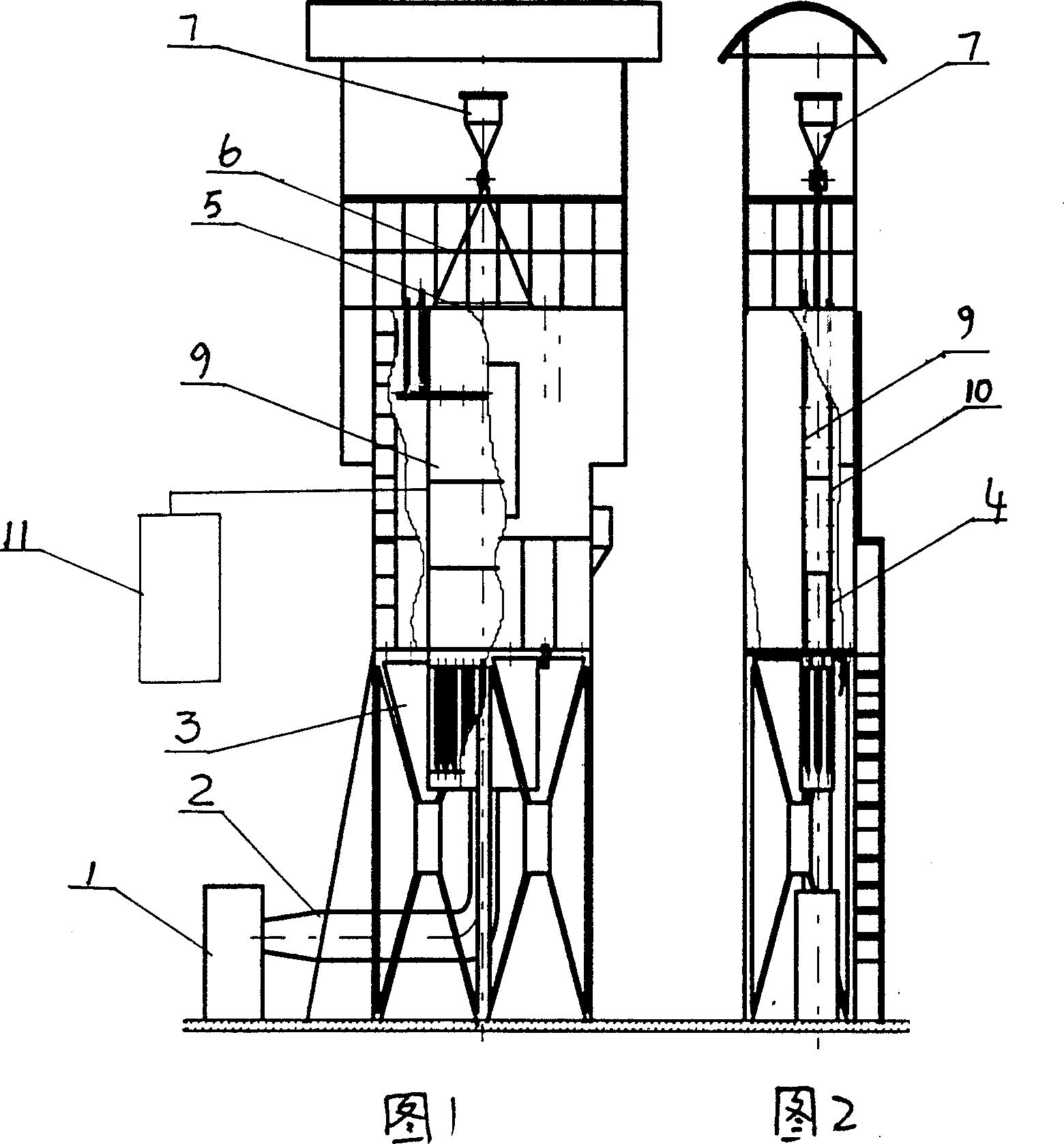 Flyash electrostatic decarbonization method and device