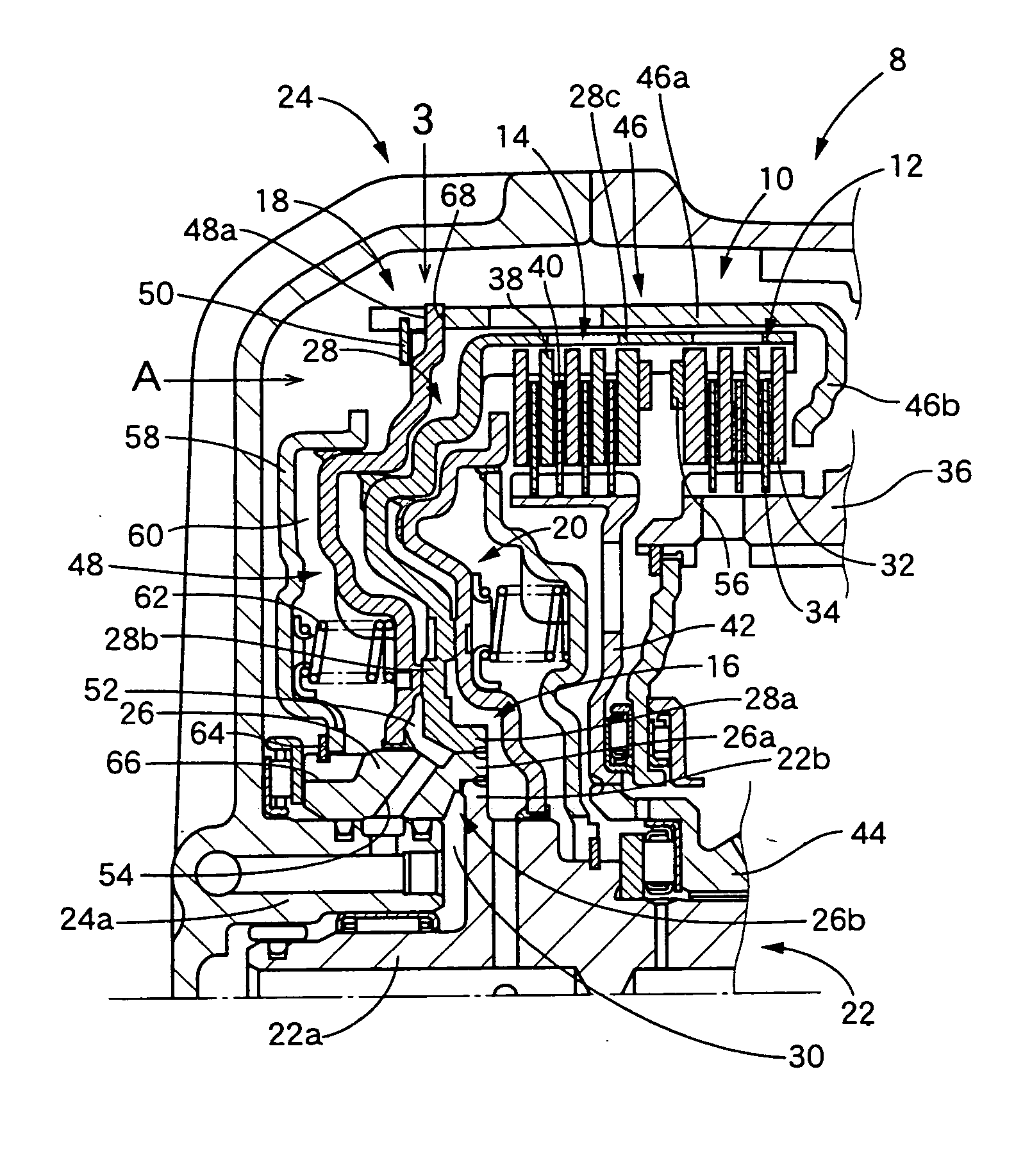 Piston for automatic transmission