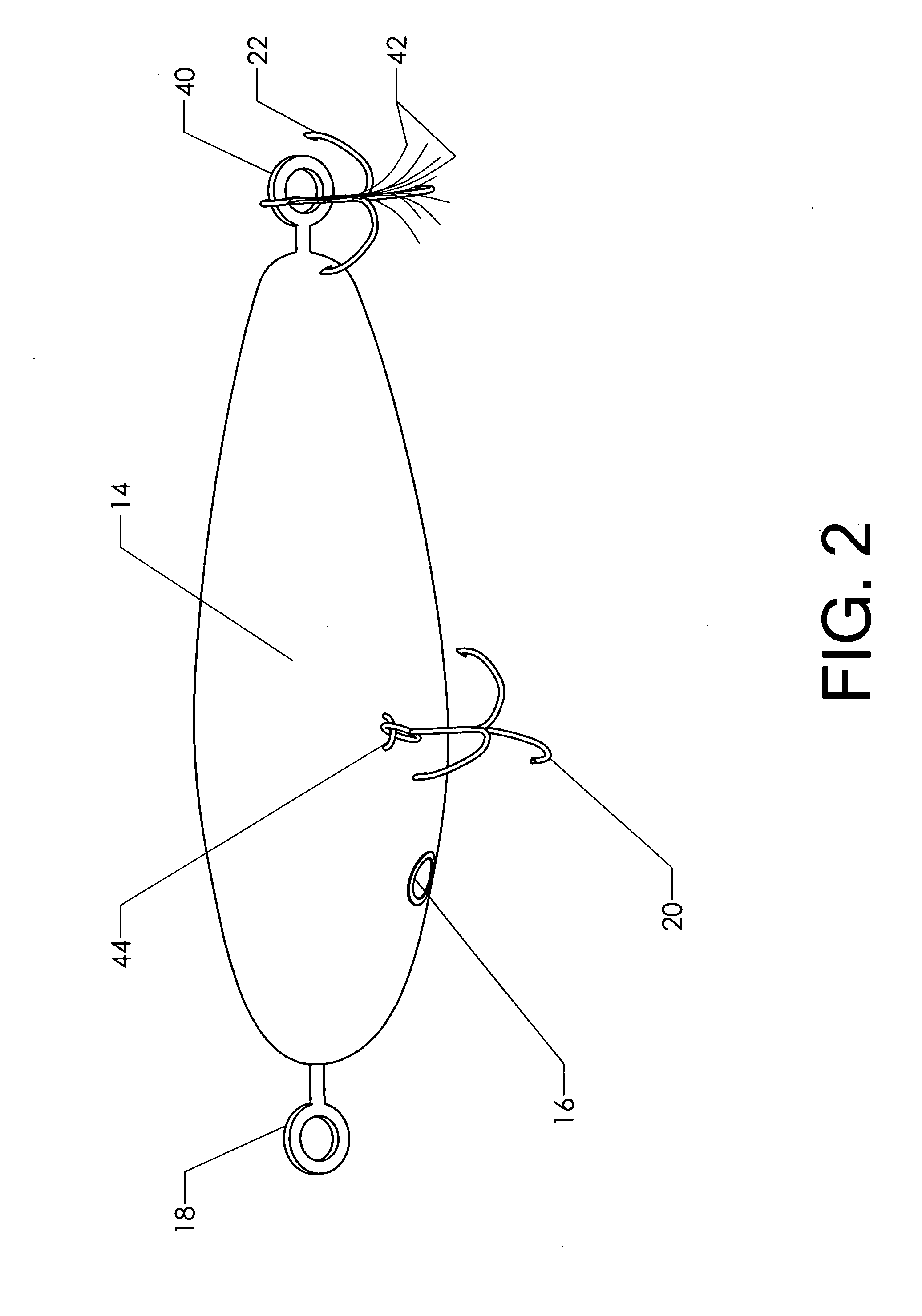 Flat top fishing lure