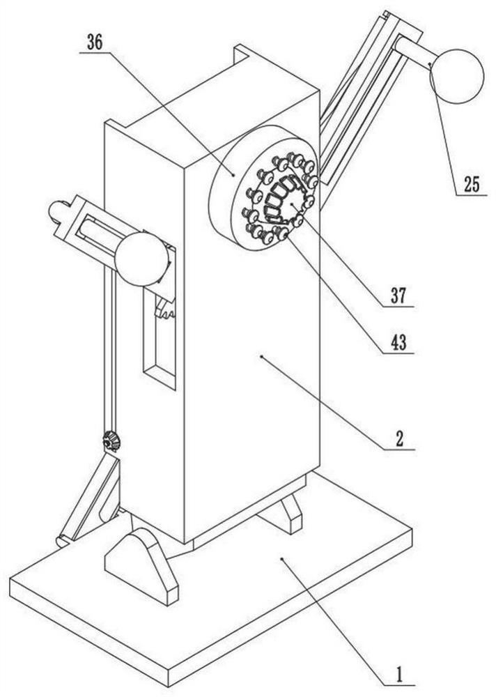 Postoperative nursing rehabilitation exercise device for breast department