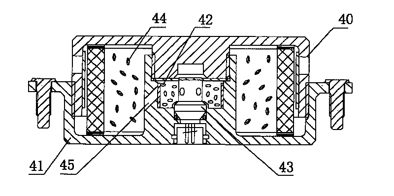 Electric ignition pipe for gas generator and its ignition method