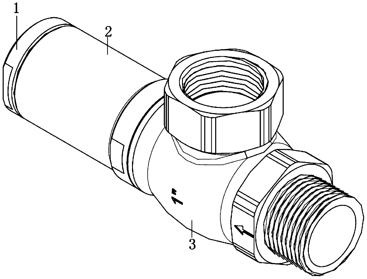 Automatic overheating prevention device of fire pump