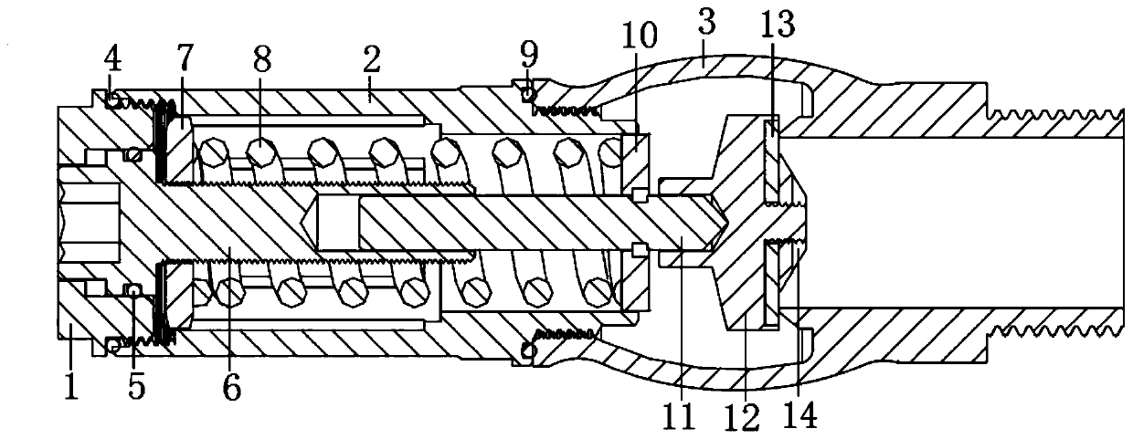 Automatic overheating prevention device of fire pump