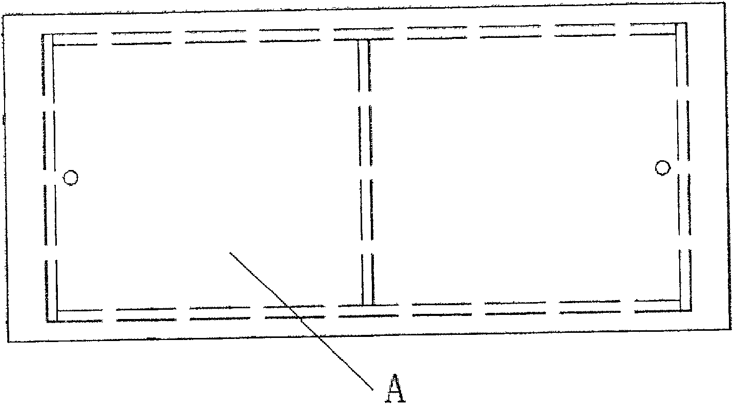 Trench steel cover board component