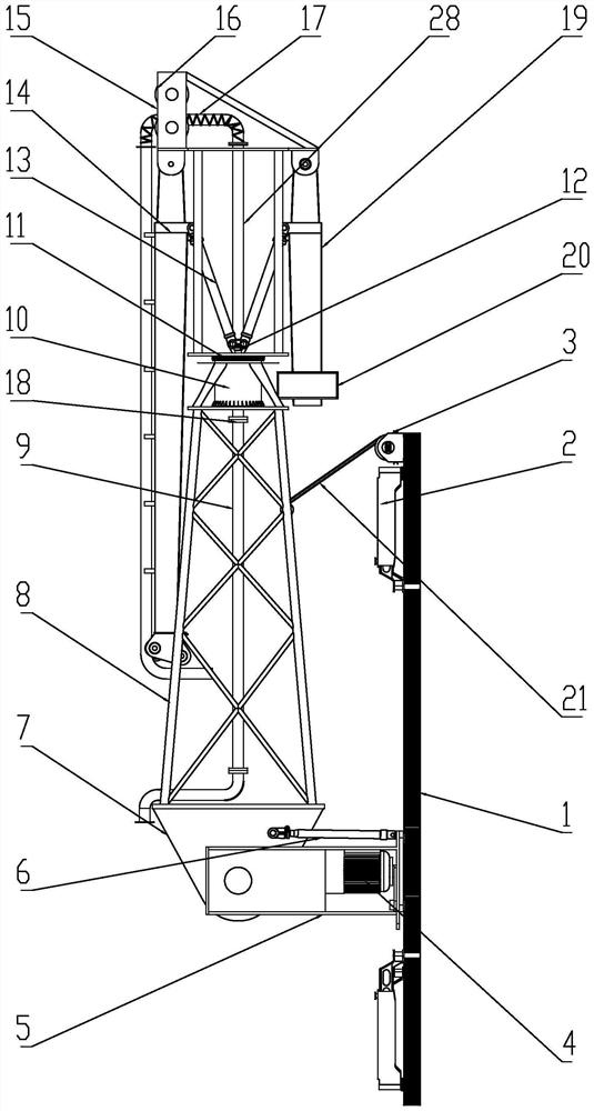 Concrete spreader for construction