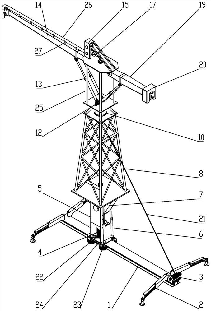 Concrete spreader for construction