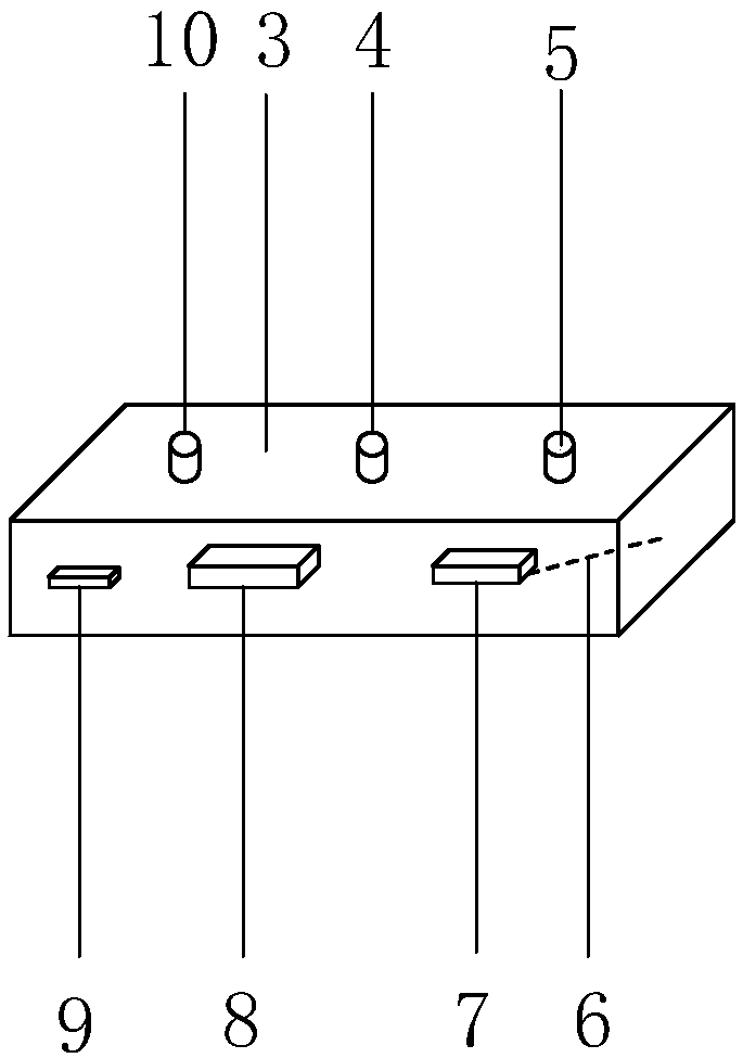 Bolt looseness detection and alarm device for rail joint connecting component