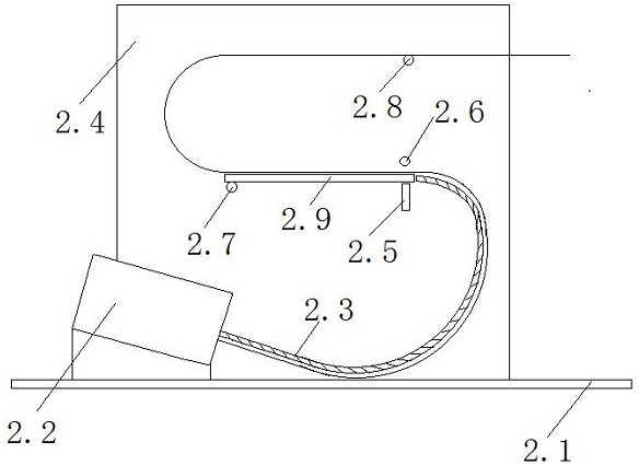 Convenient and automatic motor iron core production process