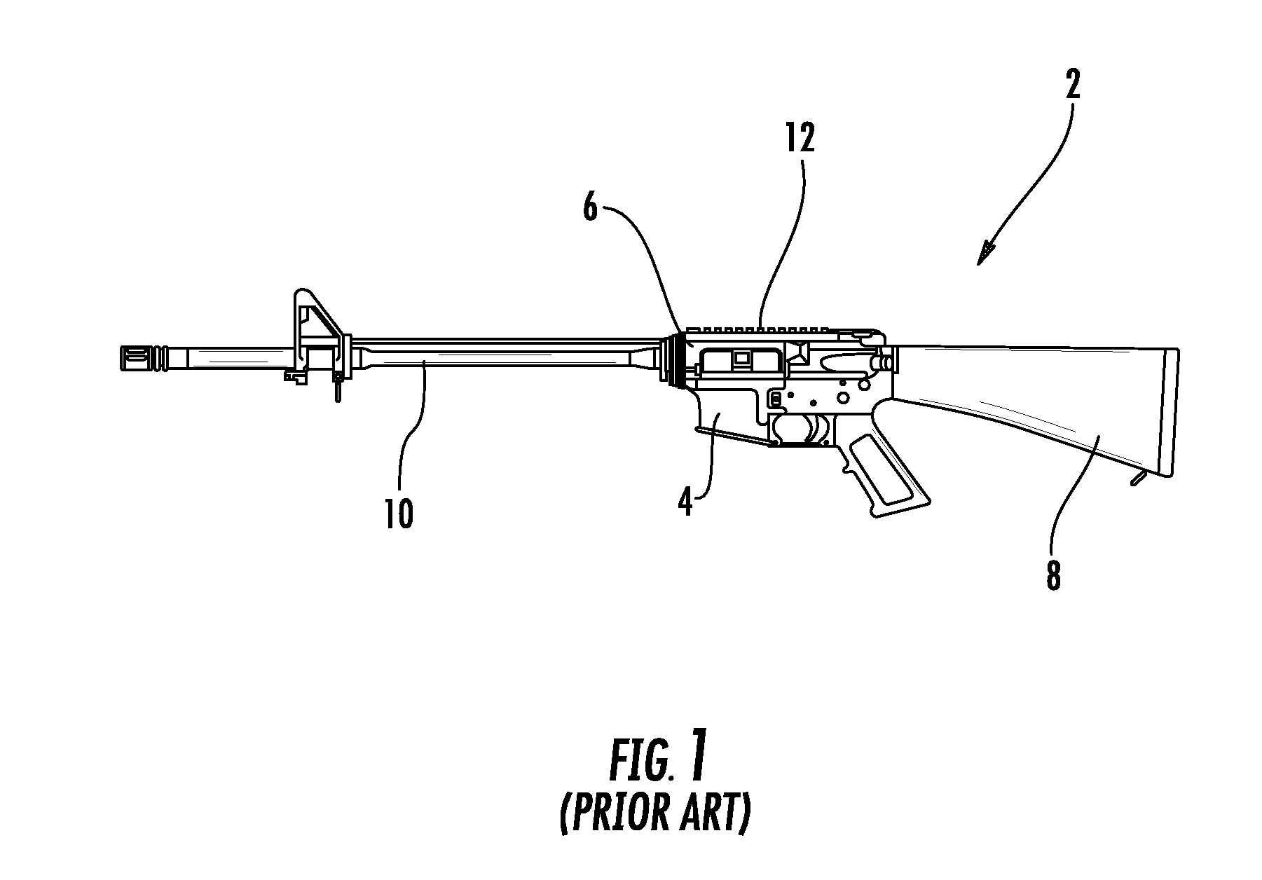 Lower hand guard with heat shield for use with a modular integrated rail system