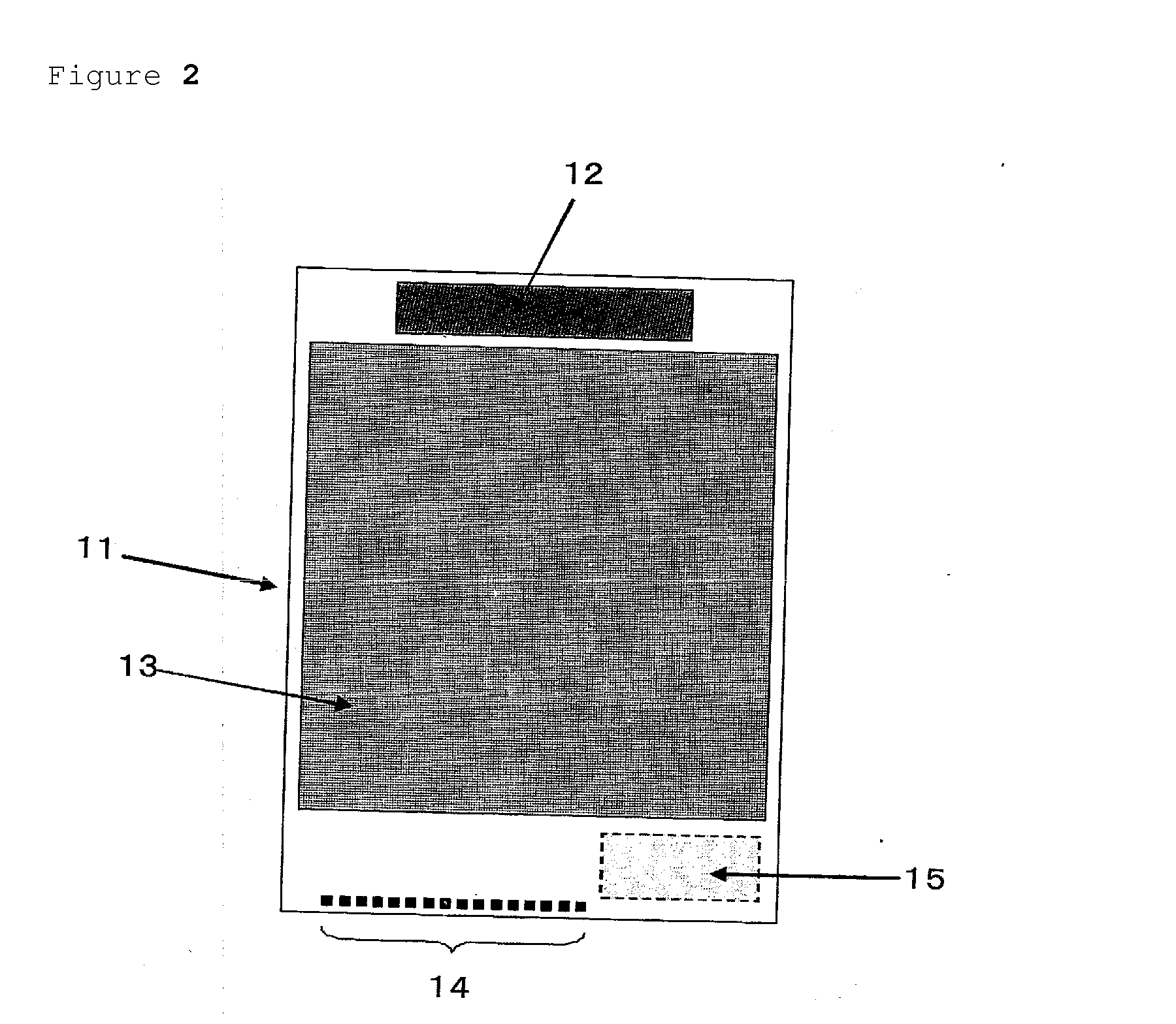 Smartcard integrated with a fingerprint image acquisition sensor and a method for manufacturing the smartcard