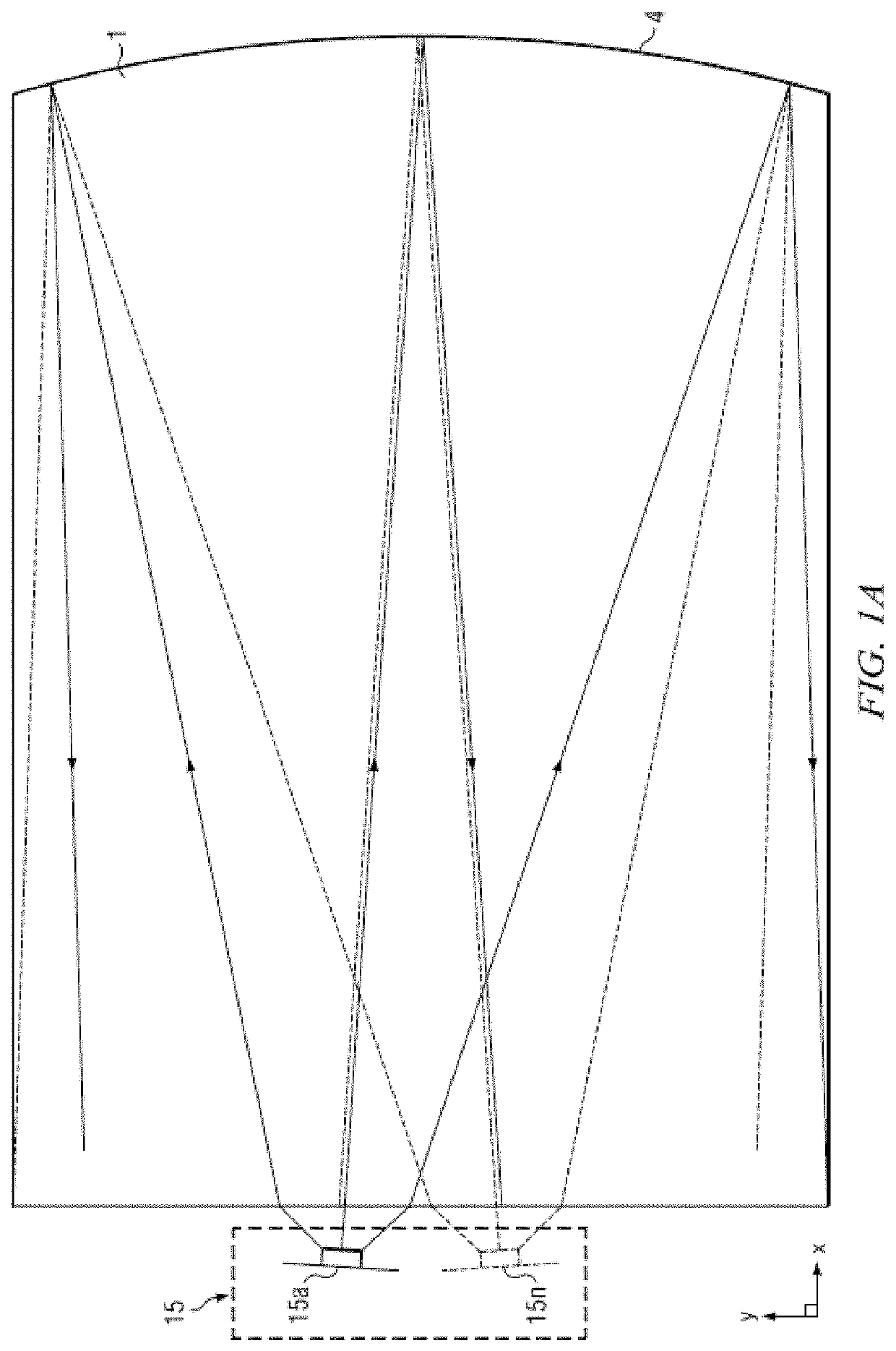 Optical stack for imaging directional backlights