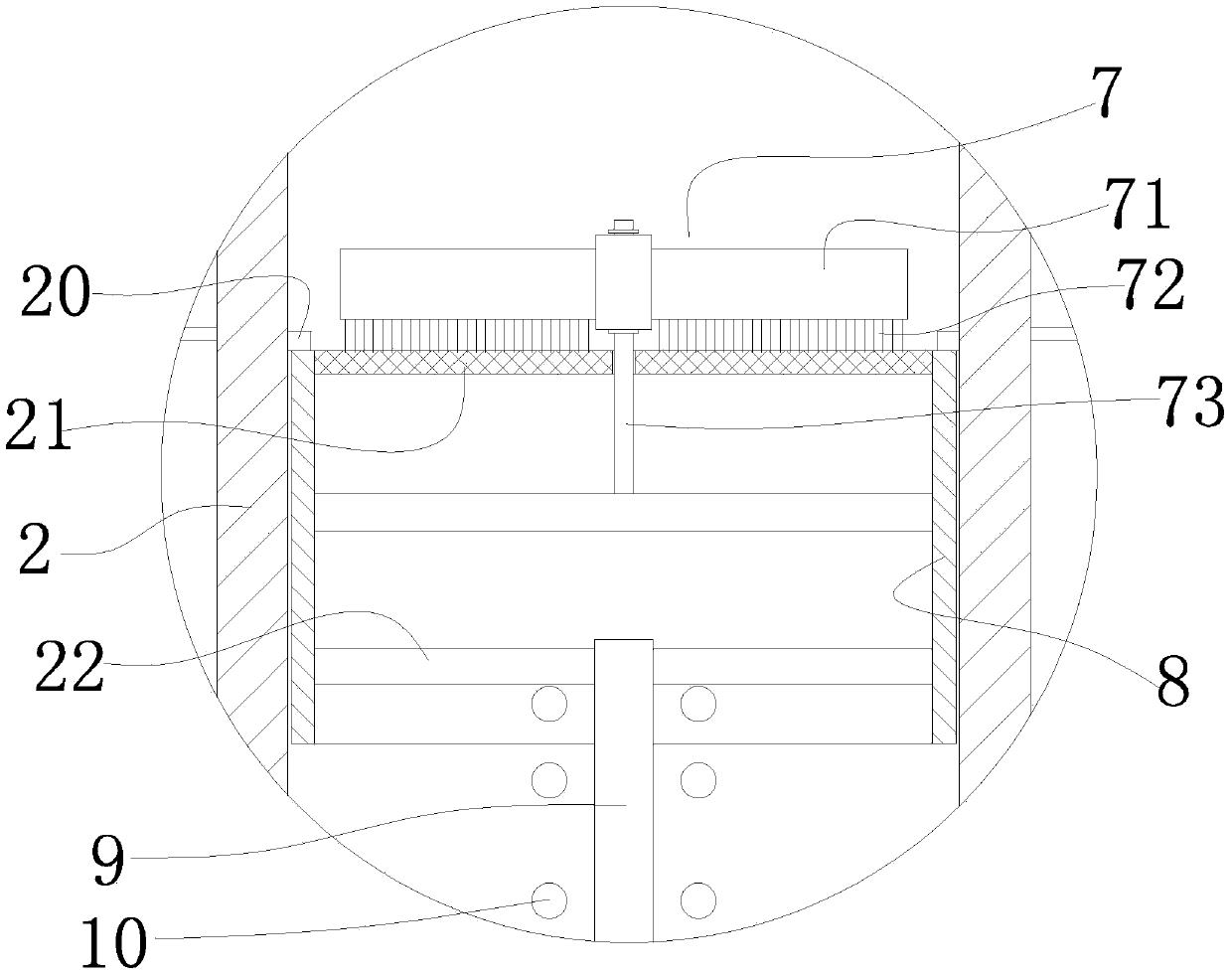 Overwater garbage collection device