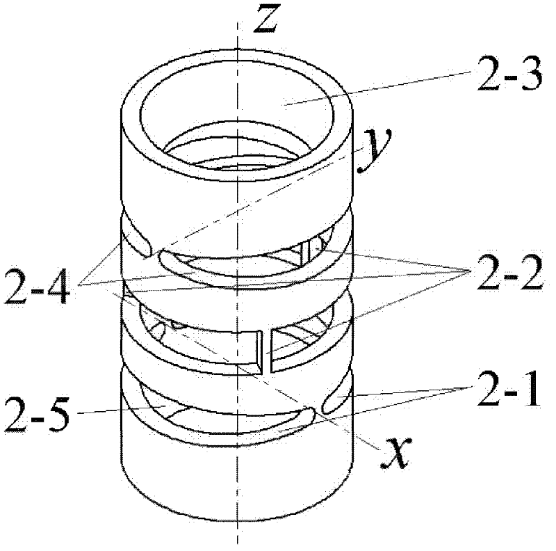 Intermediate branch chain of fully-flexible fine operation platform