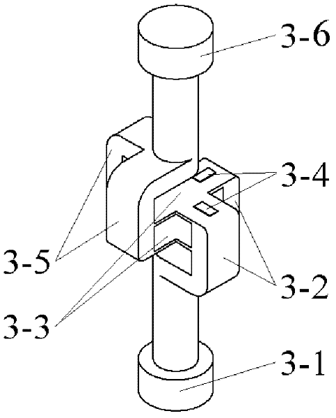 Intermediate branch chain of fully-flexible fine operation platform