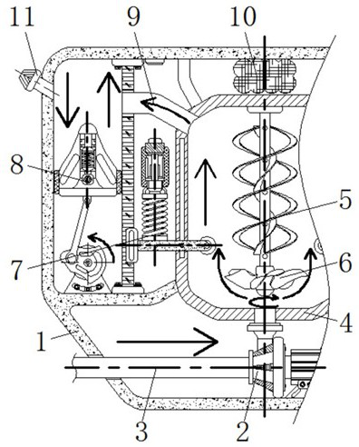 Energy-saving and environment-friendly sewage rapid oxygenation device based on water pollution control