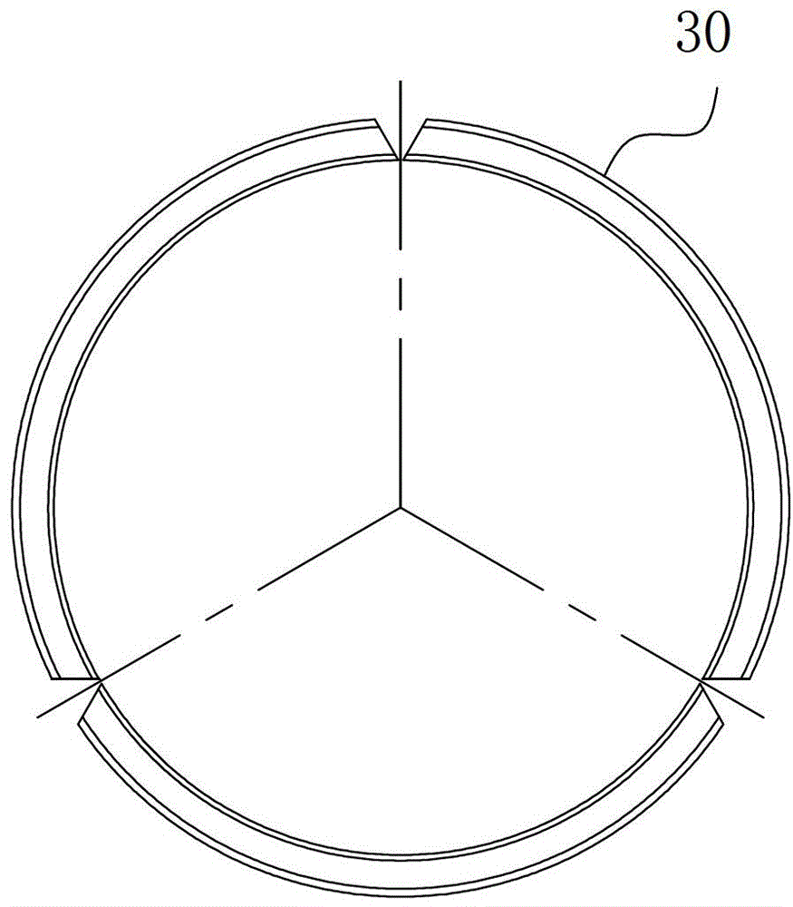 Combined sealing device for plunger pump