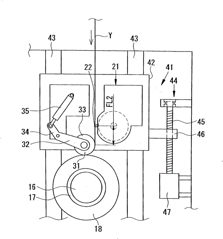 Yarn winding machine and yarn winding method