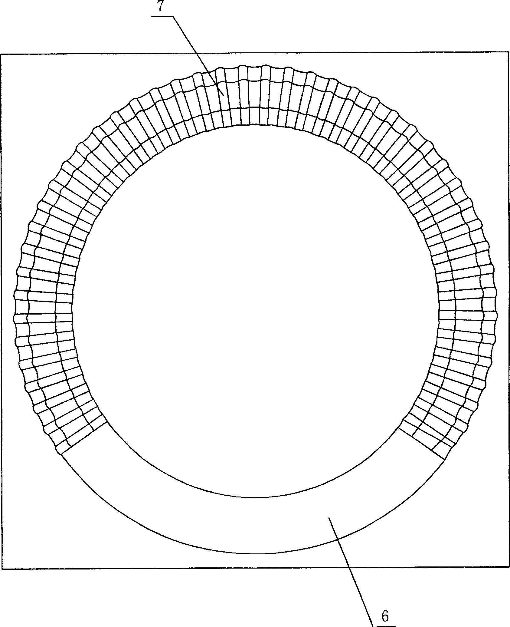 Electrothernal tube and its forming method