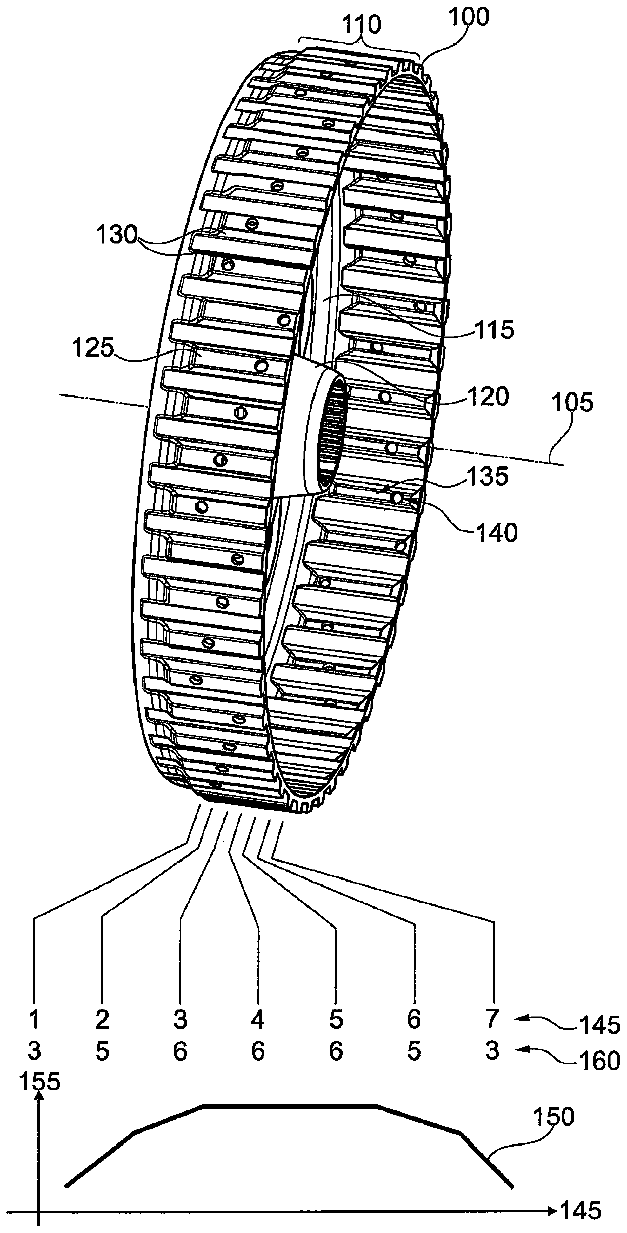 Friction element bracket