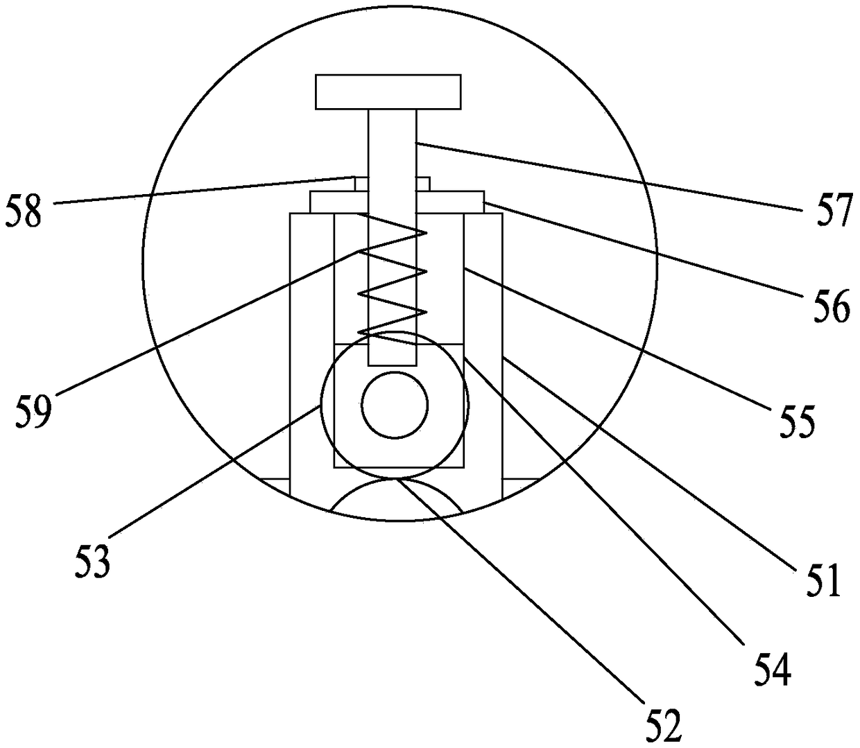 Leather splitting device