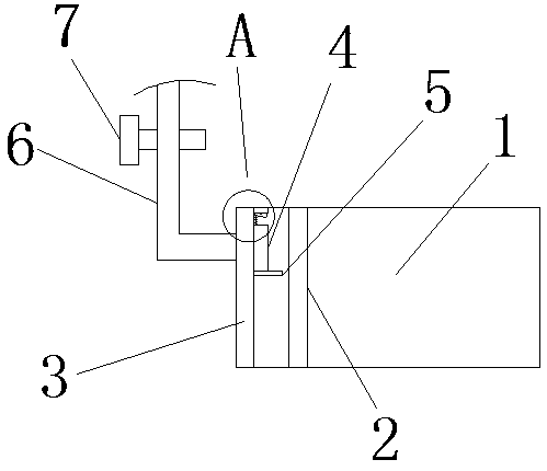 Water trough automatic water addition device for live pig breeding