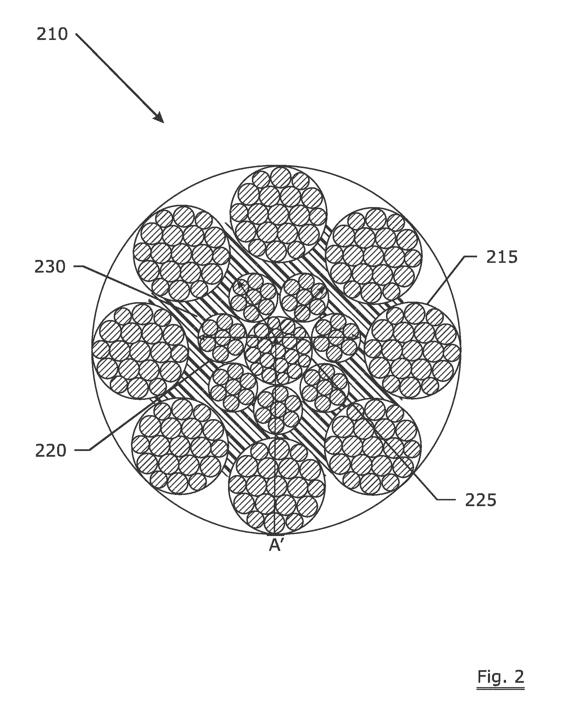 Rope for lifting and an elevator comprising the rope