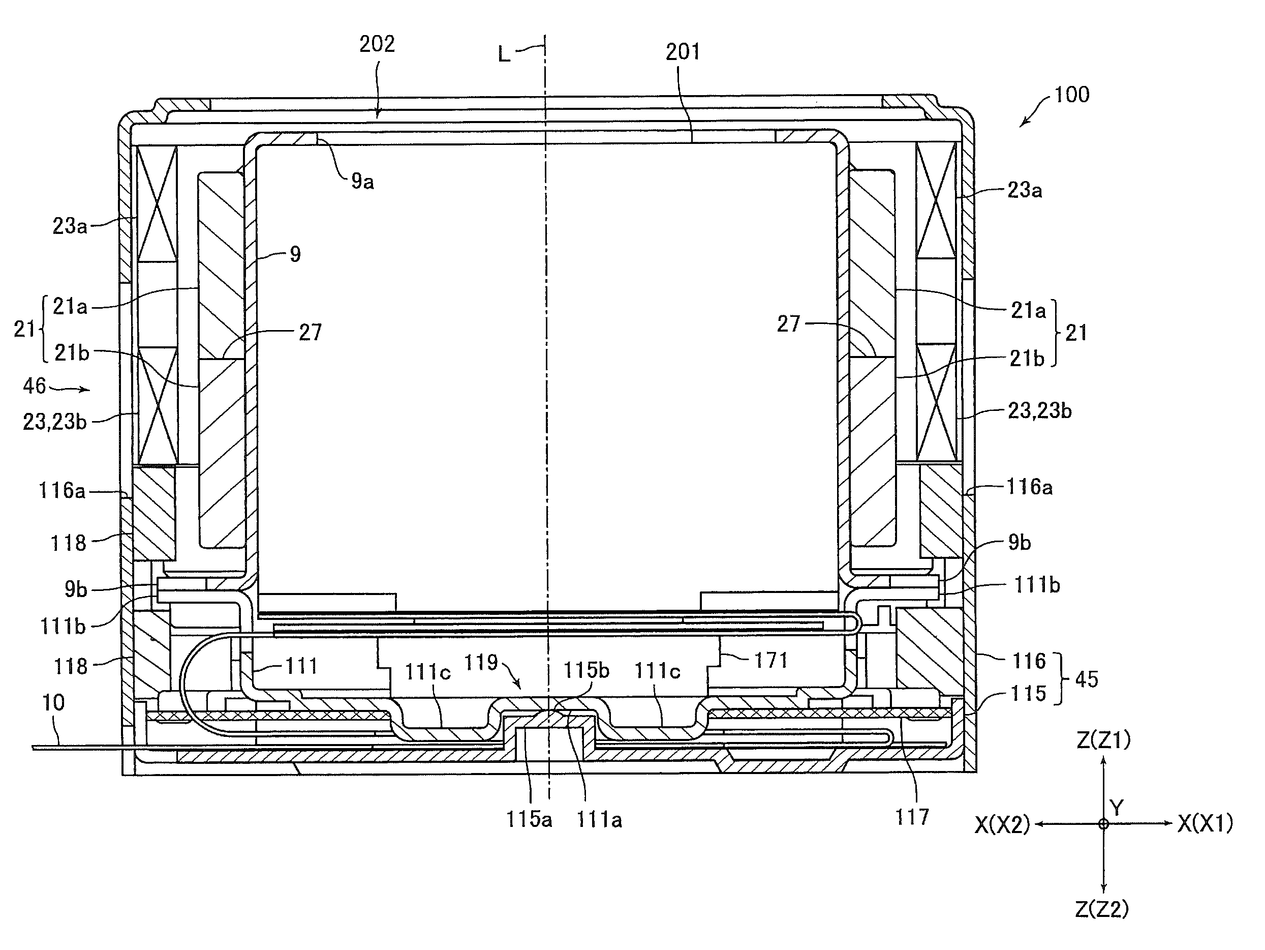 Optical unit with shake correcting function